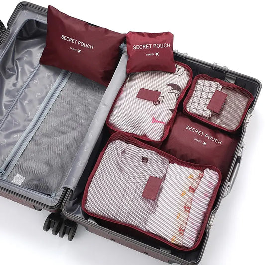 6 Pcs Travel Luggage Organizer