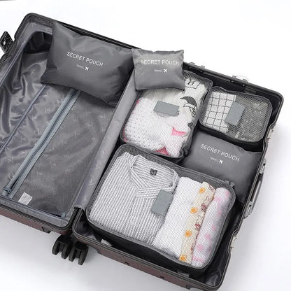 6 Pcs Travel Luggage Organizer