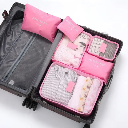 6 Pcs Travel Luggage Organizer