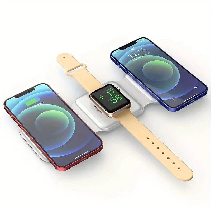 3 IN 1 Magnetic Wireless Charger